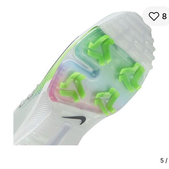 Nike Air Zoom Infinity Tour Next 2 Golf Shoes Grn/Blk/Wht -Sz Mn 10/Wm 11.5 NWOB - Picture 9 of 12